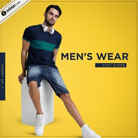 Men's Clothing Portfolio Banner